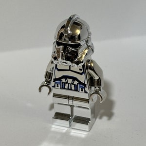 STORM　CLONE Lego Star Wars Custom CHROME Clone Trooper Phase 2 Clone Wars