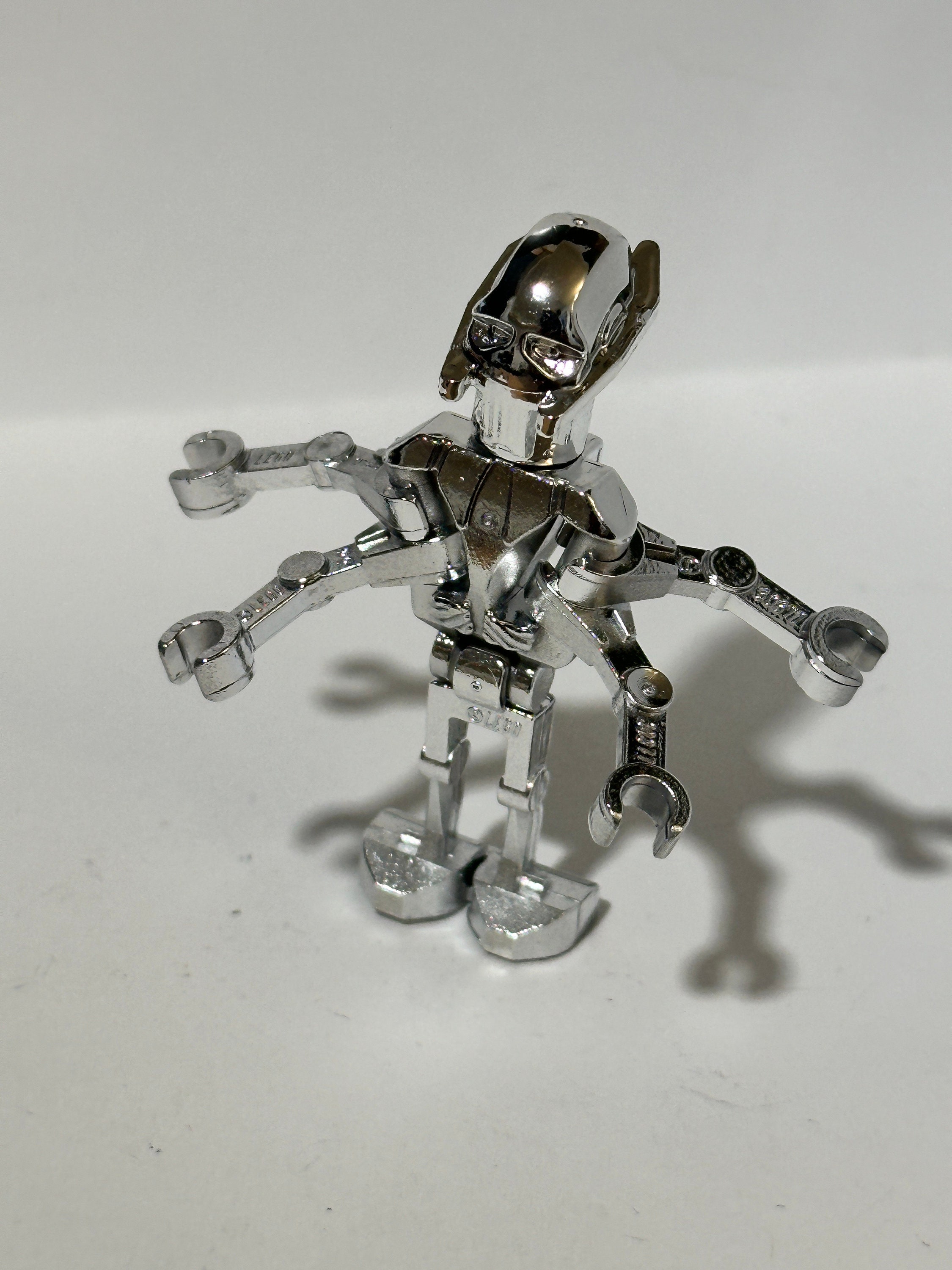 LEGO Star Wars Silver Chrome General Grievous Custom Mini Figure