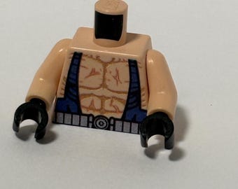 Lego Batman DC BANE Torso Custom UV Printed Minifigure Torso Genuine Lego parts 7787