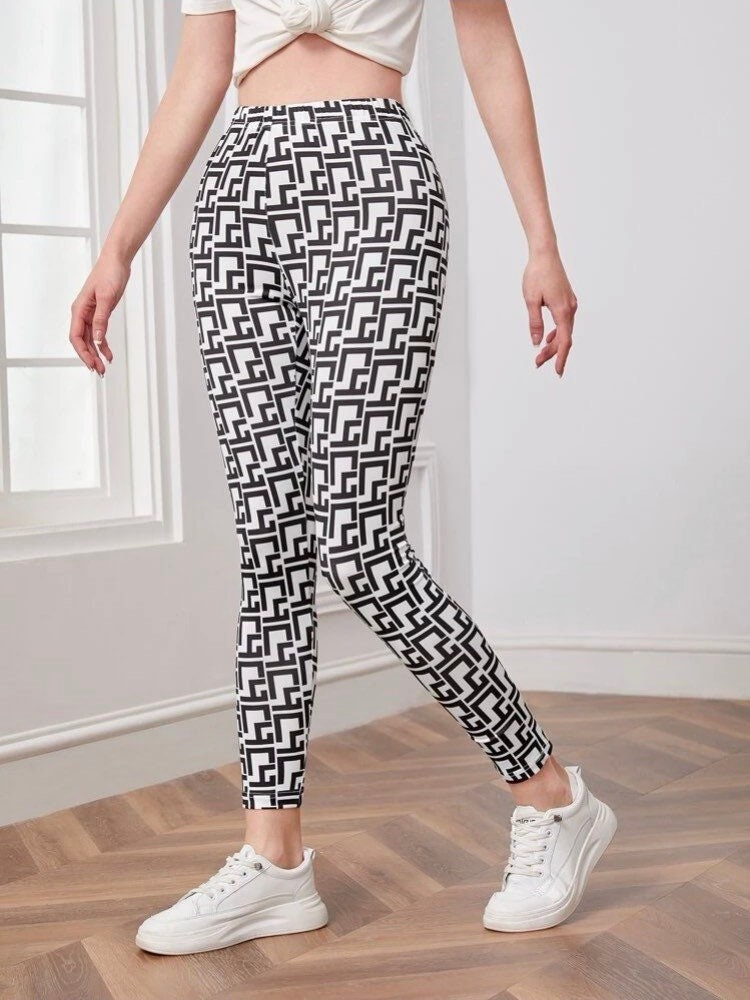 Chanel Leggings - Etsy