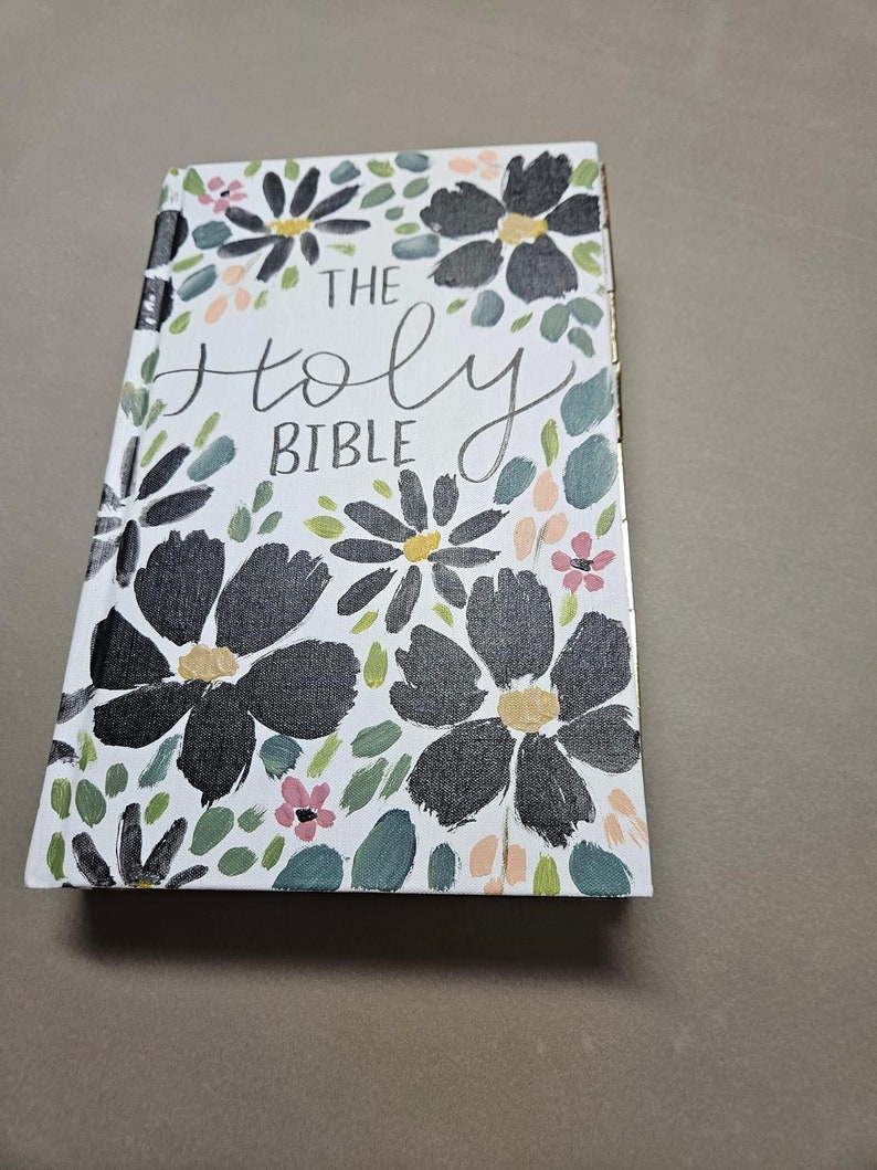 Hand Painted Bible, Bibles, Painted Bibles 画像 3
