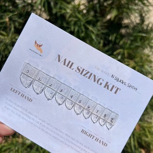 SIZING KIT | Moonlight Nails Press-On Nail Sizing Kit