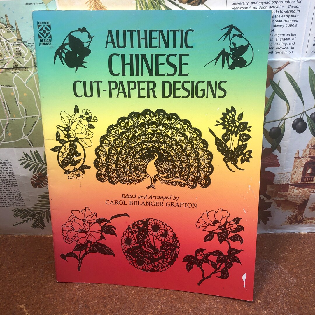 Authentic Paper Chinese Designs Book - Etsy