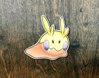 Shiny Anime Monster Sticker Dragon Goomy Holographic