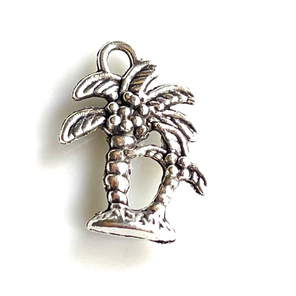 3 - Palm - Coconut Tree Charm #295