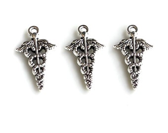 3 - Medical Symbol Charms  #1263