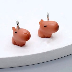 3 - Capybara 3D Resin Charms #3635 •••••