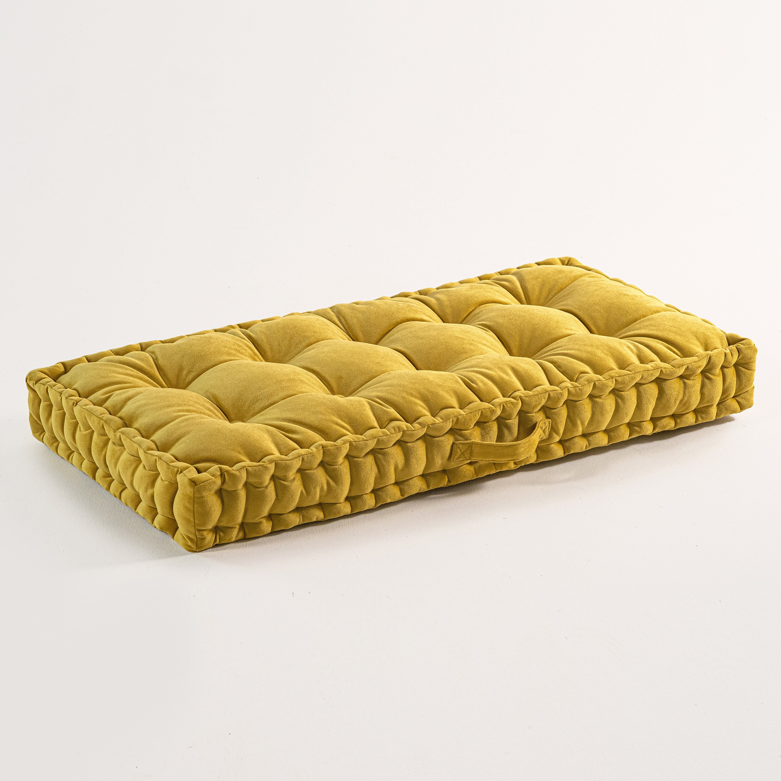 Window Seat Cushion Custom Tufted Cushion Velvet Floor Pad Etsy UK