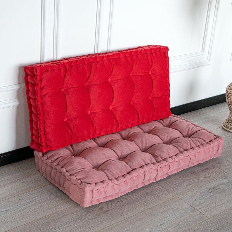 Window Seating Pillow Daybed Cushion Velvet Seating Pillow Etsy