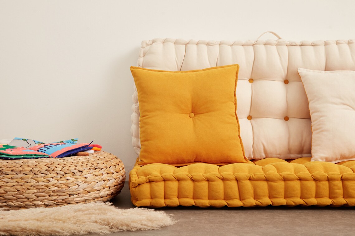 Custom Bench Pillow Outdoor Seating Pad French Cushion Ikea Etsy