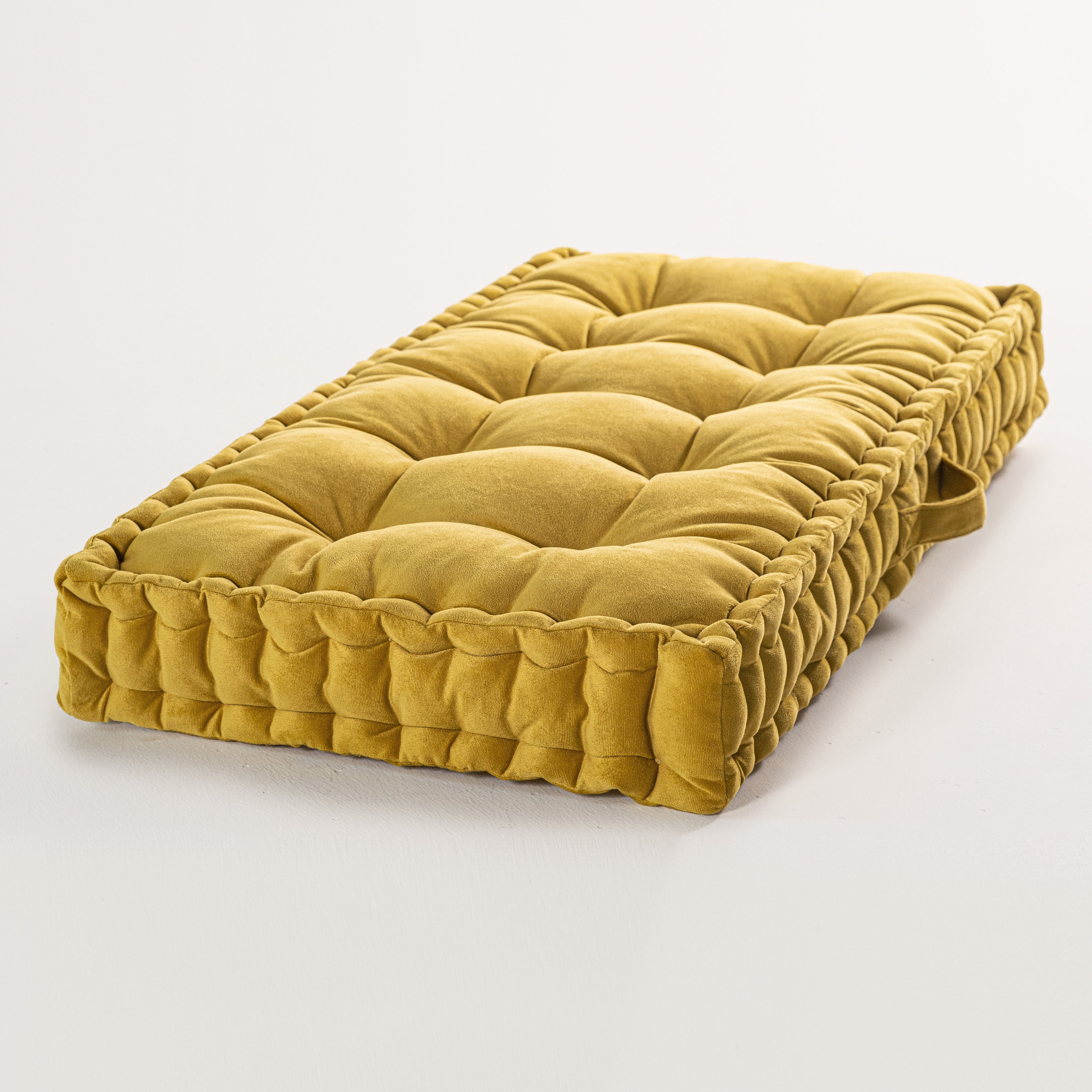 Custom French Cushion Tufted Cushion Velvet Japanese Futon Etsy UK