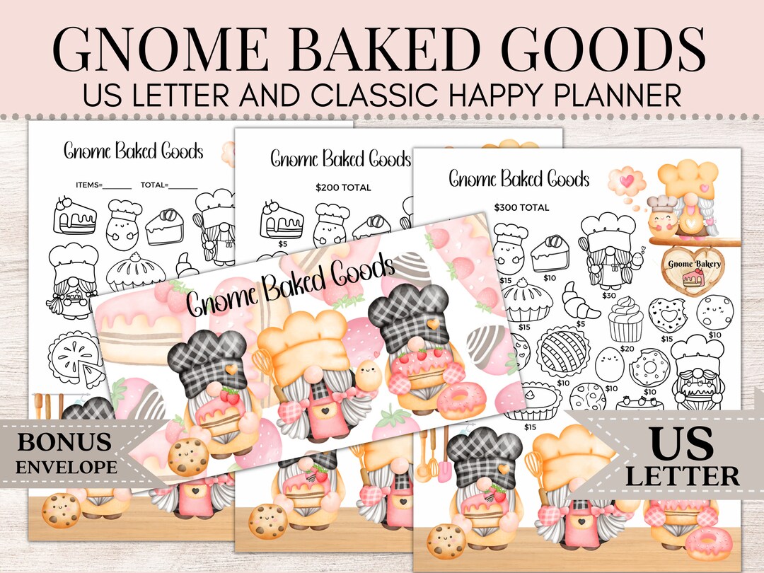 Gnome Baked Goods Gnome Savings Challenge Baking Savings Challenge