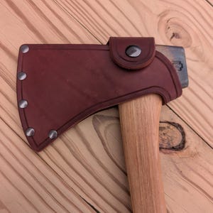 Council Tool Flying Fox Axtgürtelscheide, personalisierte handgefertigte Axthülle