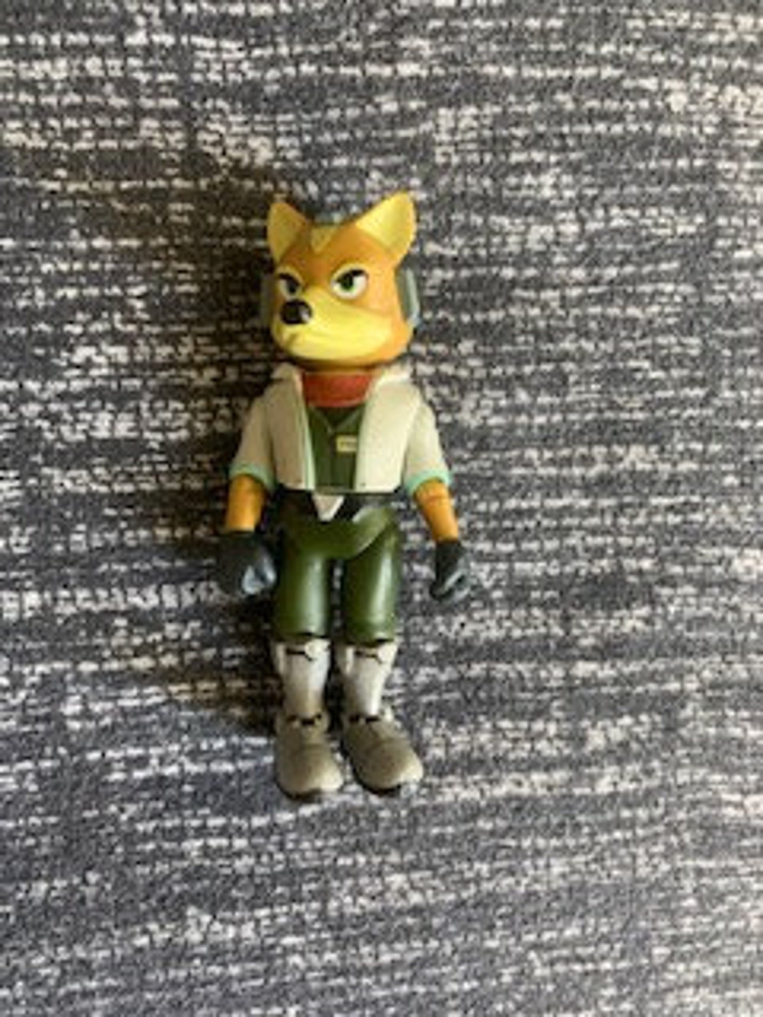 Nintendo Star Fox Action Figure Fox Mccloud Rare Etsy