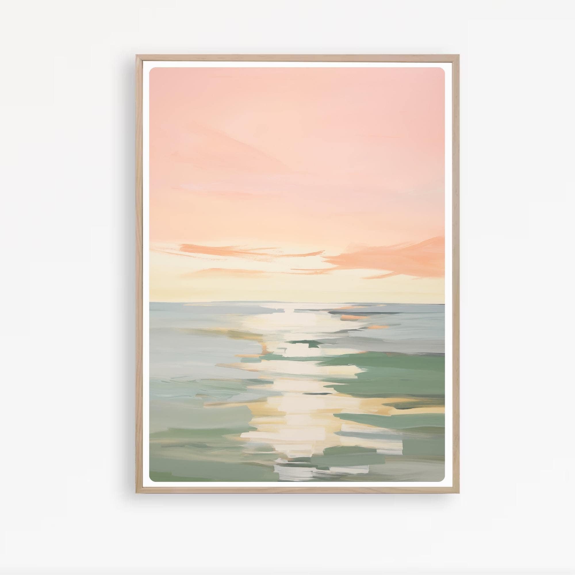 夕焼けの風景画 - Etsy 日本