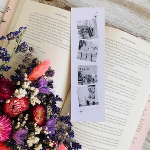 Personalized photo bookmark
