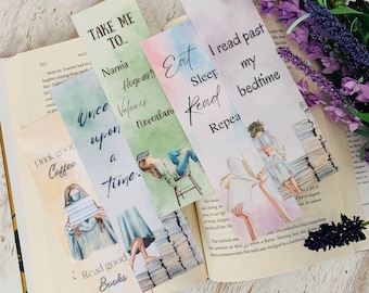 Reader bookmark l Book lover bookmarks
