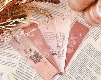 Boho Bookish bookmarks