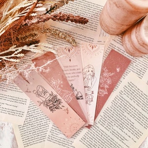 Boho Bookish bookmarks