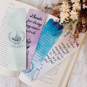 ACOTAR Inspired bookmarks