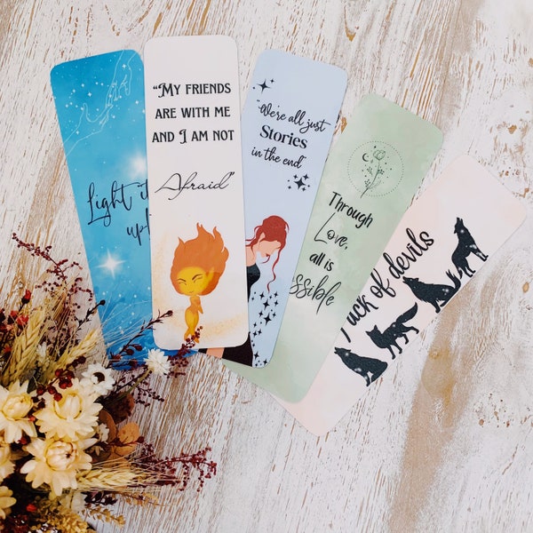 Crescent City Inspired Bookmarks