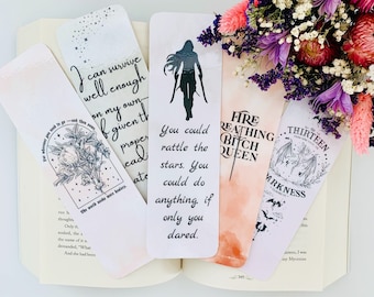 Throne of Glass Bookmarks l Fantasy Bookmarks