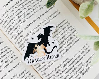 Dragon reader sticker l Kindle stickers for readers