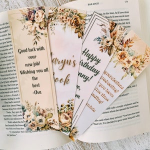 Personalized bookmarks l Customized bookmark gifts