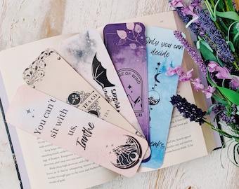 ACOTAR Inspired bookmarks, Sarah J. Maas bookmarks