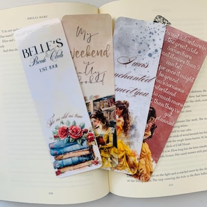 Tale as old as time Bookmarks l Fairytale bookmarks