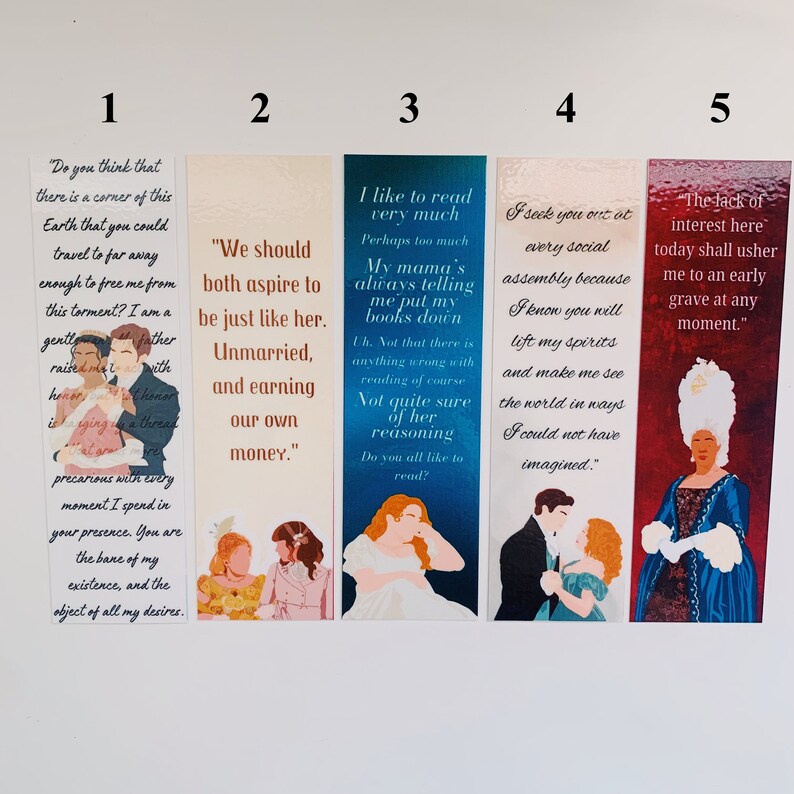 Regency Era show Bookmarks 画像 3