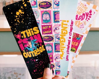 Science Fantasy bookmarks l Funny series bookmarks