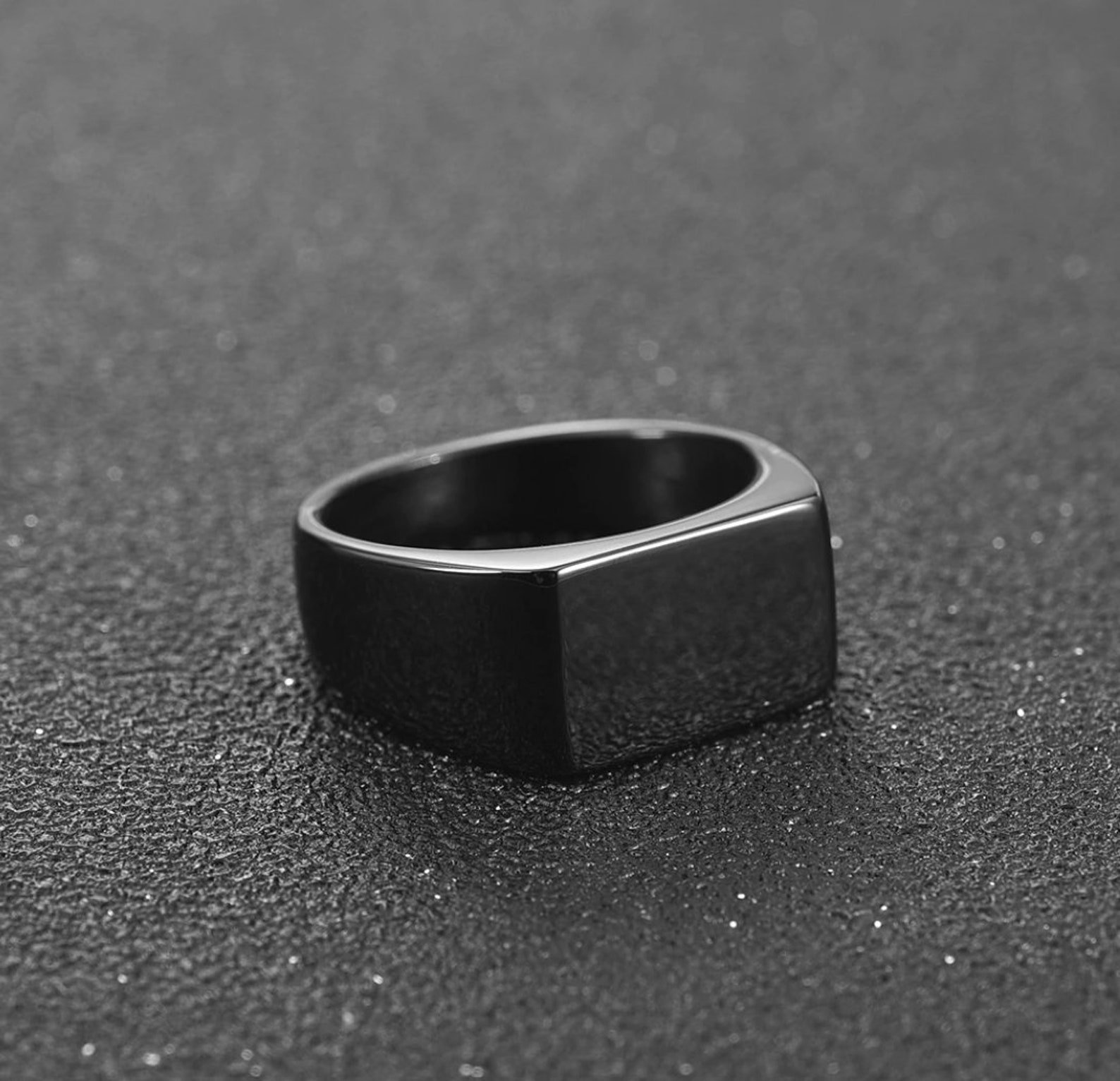 Rectangle Mens Ring/ Ring/ Mens Ring/ for Etsy