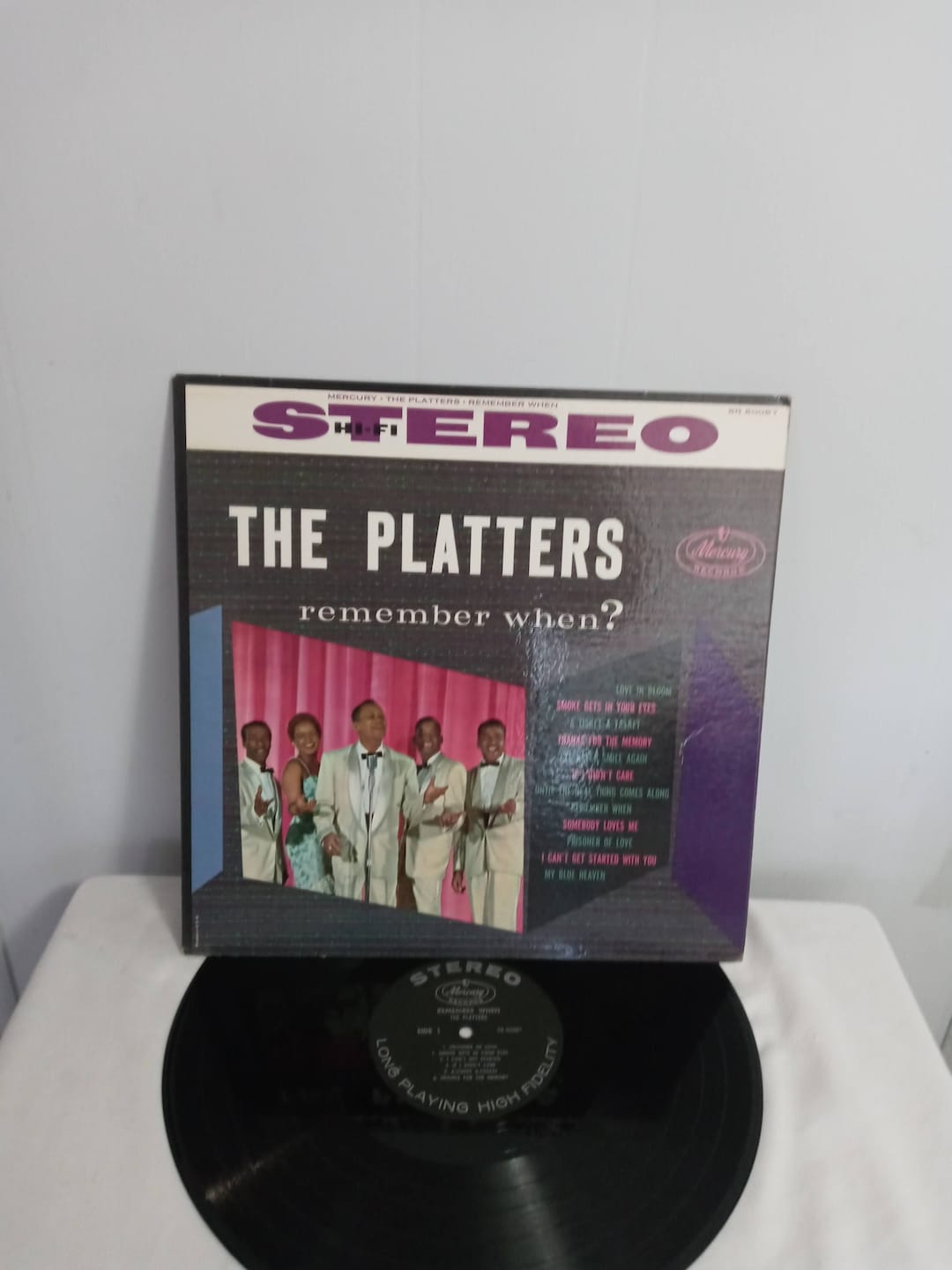 The Platters / Remember When / 1966 Etsy