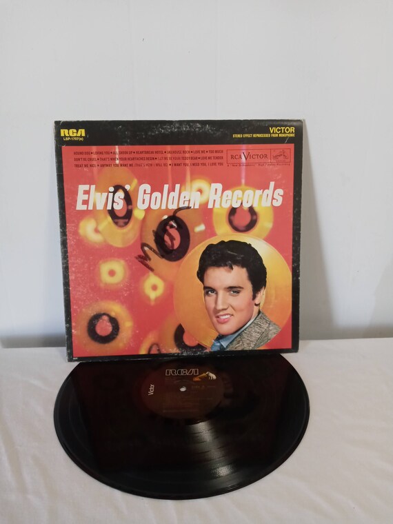 Elvis' Golden Records / 1958 Etsy