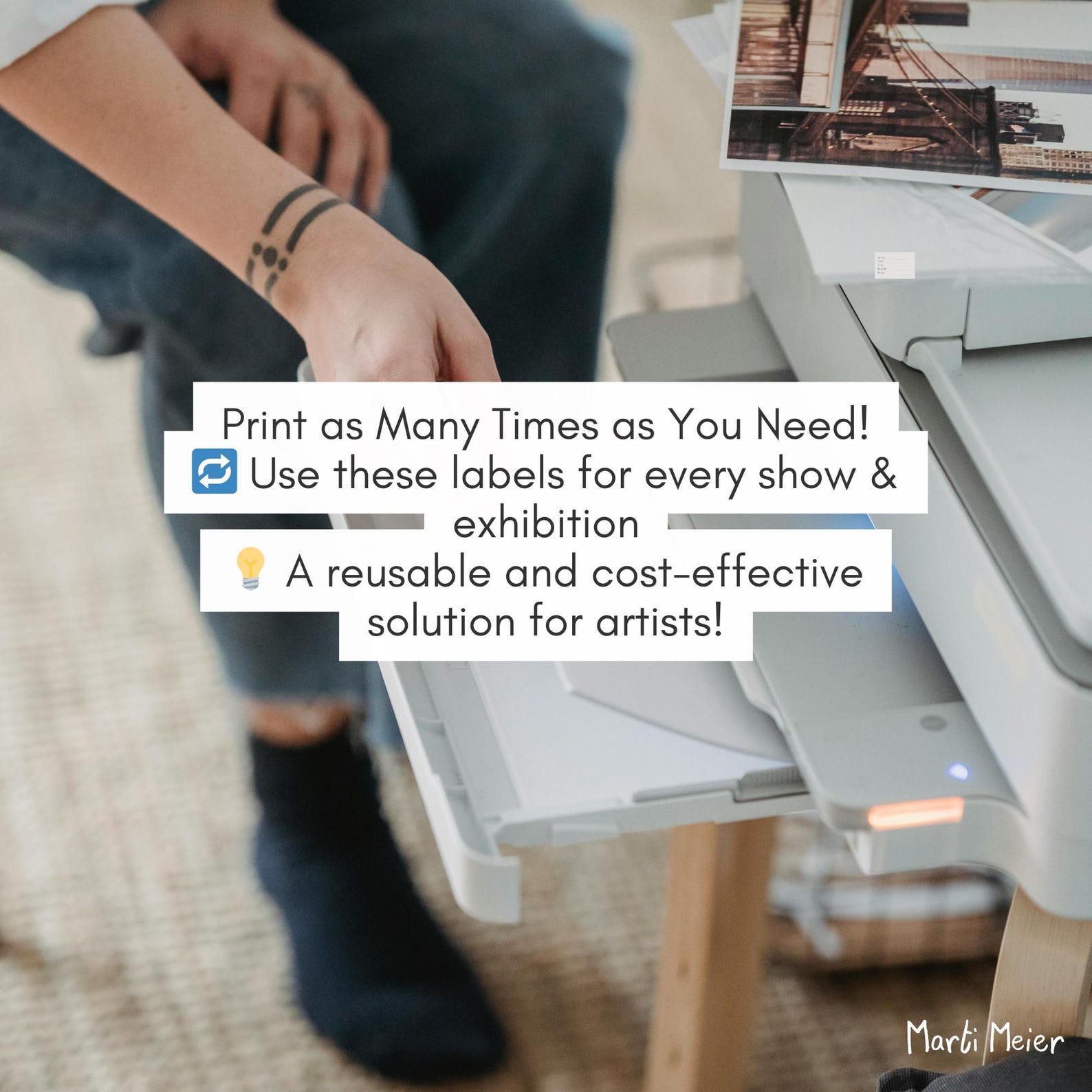 Minimalist Art Exhibition Labels — Printable Gallery Wall Tags for ...