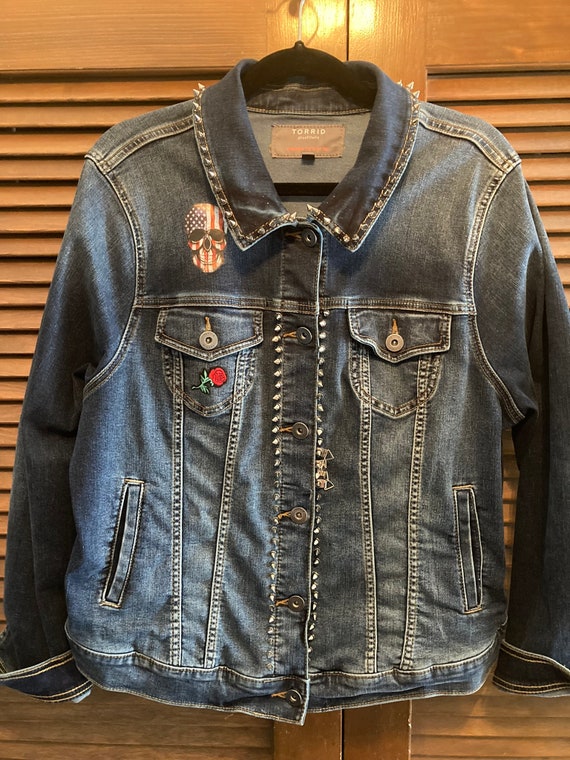Torrid top jean jacket