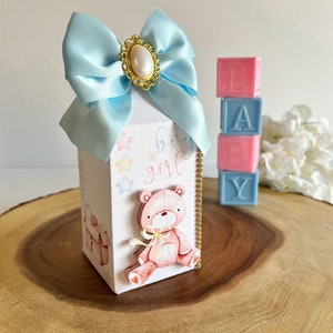 Gender Reveal Milk Box - Set 10 Pcs
