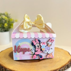 Mouse Girl and Daisy Duck- Minnie and Daisy Ice Cream- Minnie Mouse- Gable Box