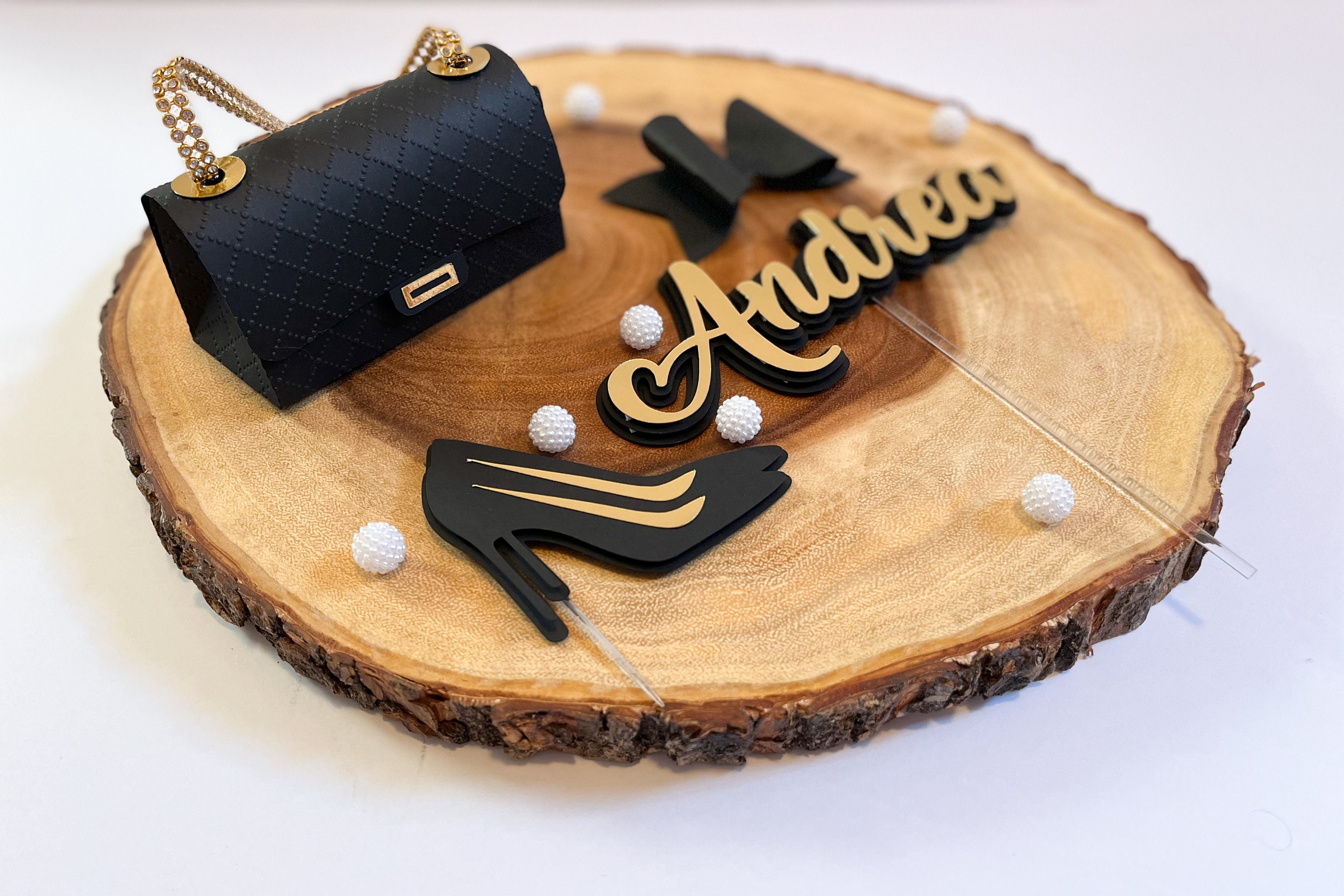 Chanel Cake Topper 