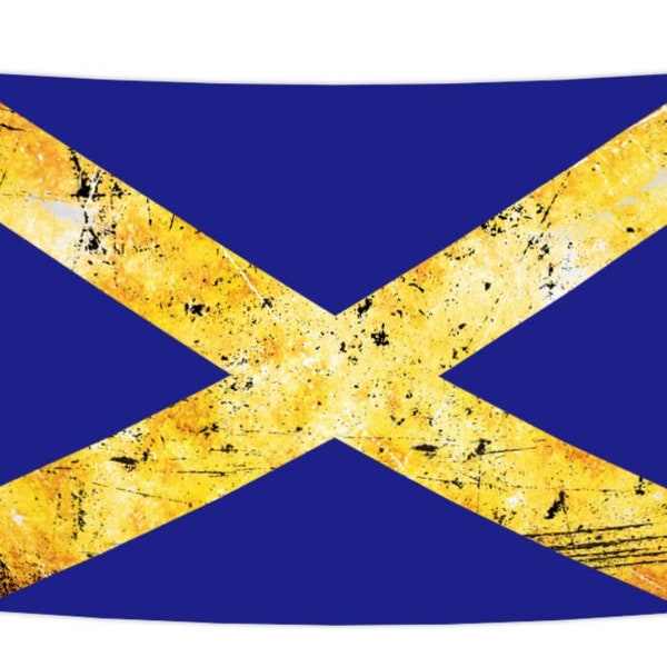 Retro luxury Scotland country nation flag