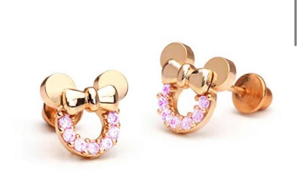 Orecchini in argento Minnie Mouse - DISNEY - Luxury Zone