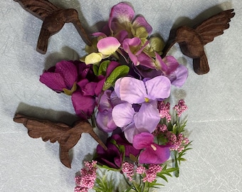 Wooden Hummingbirds