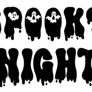 Spooky Night SVG et PNG/ Décalcomanie/ Décalcomanie/ Halloween
