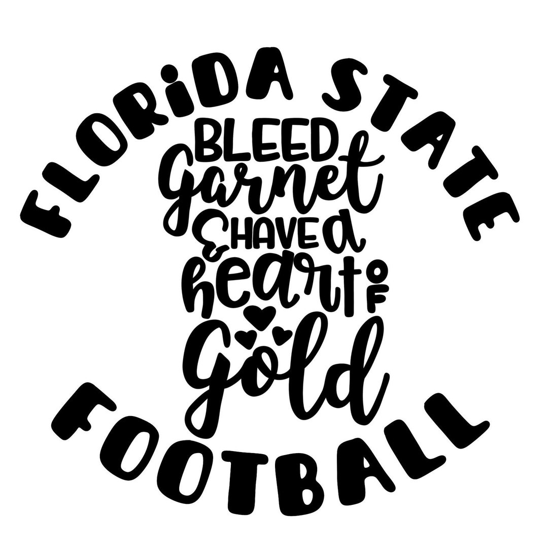 Florida State Football SVG and PNG/ Decal/ Sticker/ Football/ College Etsy