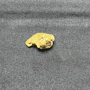 Gold nugget paydirt