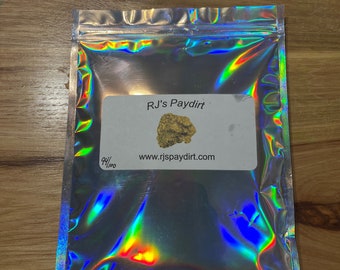 Gold nugget paydirt