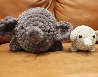 Crochet Elephant Amigurumi PATTERN ONLY!