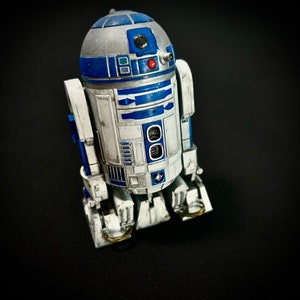 R2D2 aus Star Wars Resin 3D Druck hochdetailliert
