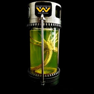 Alien Facehugger stasis tank for 3D printing
